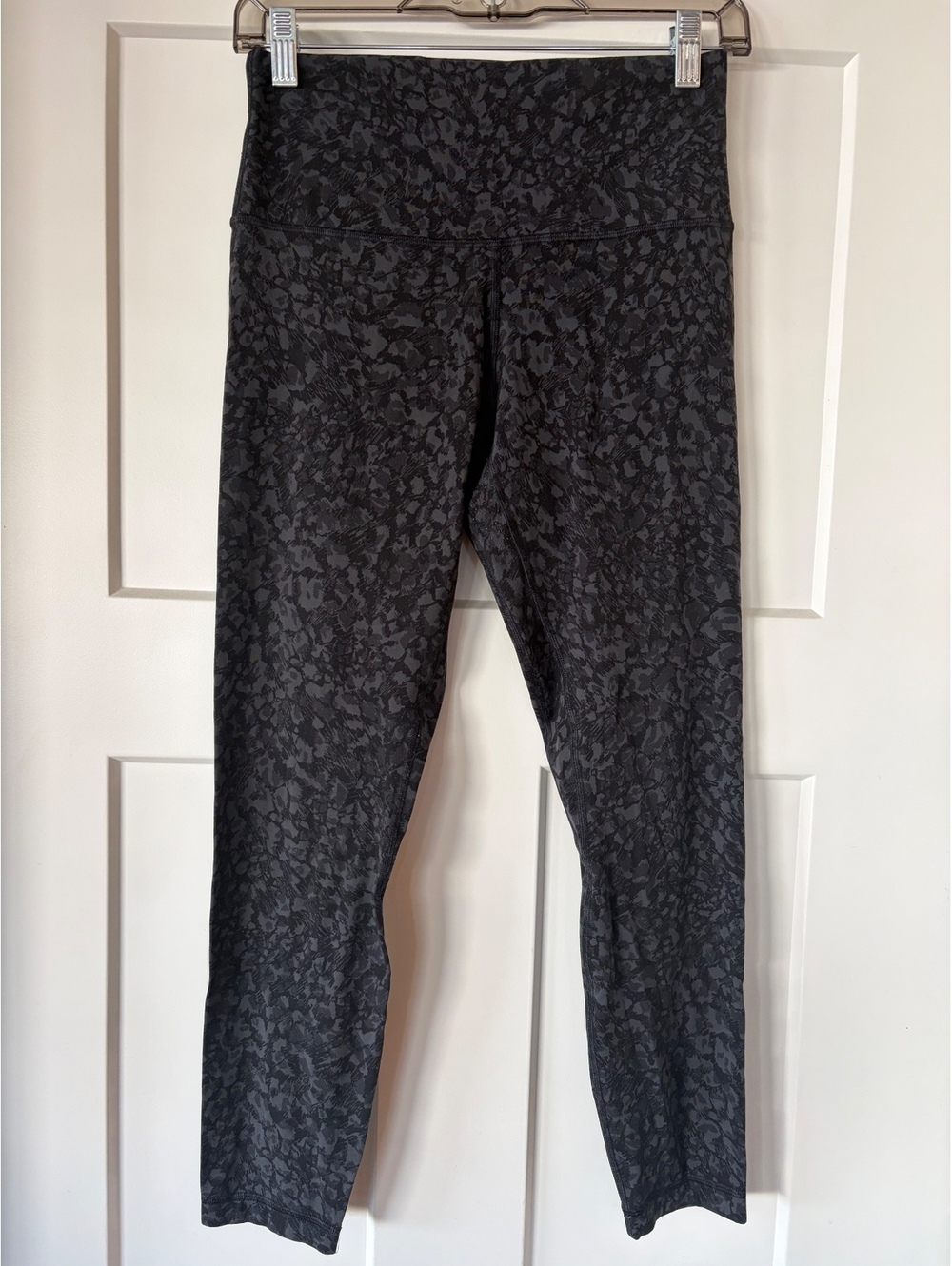 Lululemon Leggings — Black Leopard/Camo Print